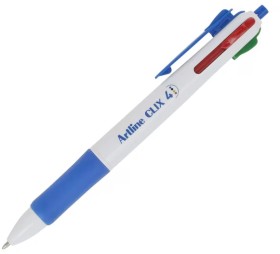 Artline-Clix-4-Colour-Retractable-Ballpoint-Pen-White-Barrel on sale