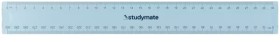 Studymate-Flexible-Ruler-30cm-Blue on sale