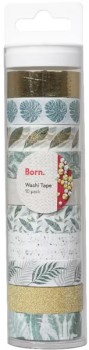 Born+Washi+Tape+Botanical+10+Pack