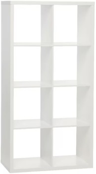 Horsen+8+Cube+Bookcase+White