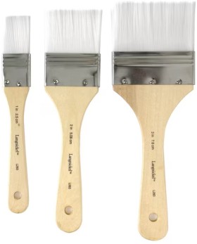 Royal-Langnickel-Flat-Brush-Set-3-Pieces on sale