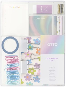 Otto-Colour-Therapy-Stationery-Set-41-Pieces on sale