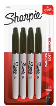 Sharpie-Fine-Permanent-Markers-Black-4-Pack on sale