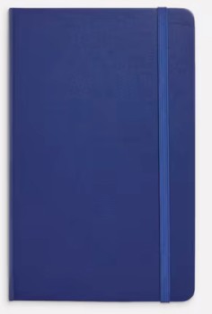 JBurrows-Medium-Journal-Plain-240-Page-Dark-Blue on sale