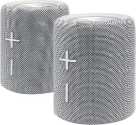 Qudo-2-in-1-Portable-Bluetooth-Speaker-Grey on sale