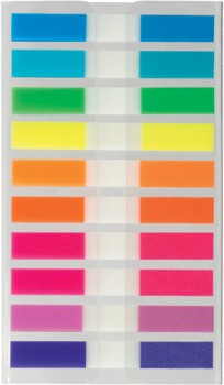 Jburrows-Translucent-Self-Adhesive-Flags-6-x-44mm-Assorted-10-Pack on sale