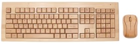 Otto-Bamboo-Wireless-Keyboard-and-Mouse on sale
