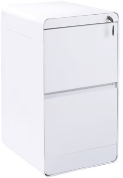 Otto+Venturo+2+Drawer+Filing+Cabinet+White