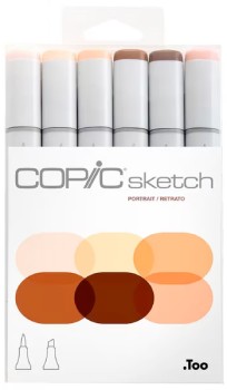 Copic+Sketch+Marker+Set+Portrait+6+Pack