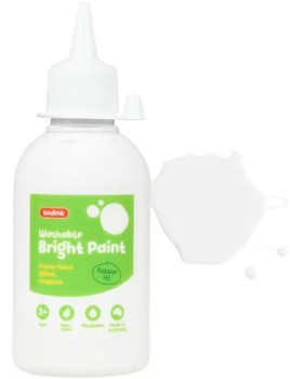 Kadink-Washable-Bright-Poster-Paint-250mL-White on sale