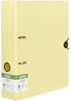 Otto-A4-Post-Consumer-Recycled-Lever-Arch-Lemon on sale