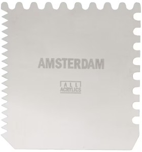 Amsterdam+Texture+Metal+Scraper+10+x+10cm