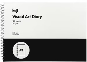 Keji+A3+Visual+Art+Diary+FSC+Certified