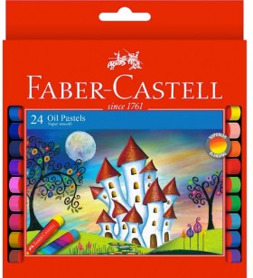 Faber-Castell+Oil+Pastels+24+Pack