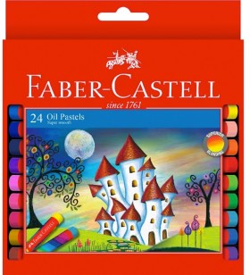 Faber-Castell-Oil-Pastels-24-Pack on sale