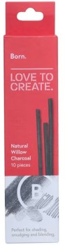 Born-Willow-Charcoal-Sticks-10-Pack on sale
