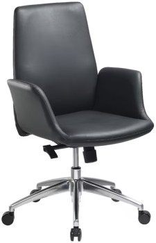 Astrid+Executive+Medium+Back+Chair+Black