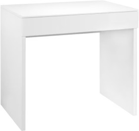 Arden+1+Drawer+800mm+Desk+White