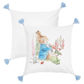 Kids-Peter-Rabbit-Square-Cushion-by-Pillow-Talk on sale