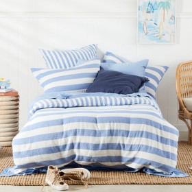Kids-Riley-Stripe-Quilt-Cover-Set-by-Pillow-Talk on sale