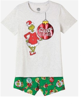 The-Grinch-Womens-PJ-Set on sale
