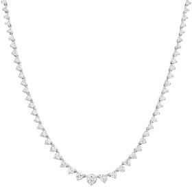 100-Carat-TW-Laboratory-Grown-Diamond-Tennis-Necklace-set-in-10kt-White-Gold on sale