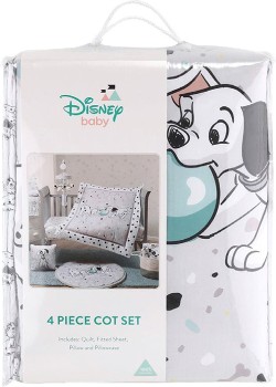 Disney-Baby-101-Dalmatians-4-Piece-Crib-Bedding-Set on sale