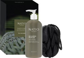 Natio-For-Men-The-Minimalist-Hair-Body-Shower-Gel-500mL-with-Body-Loofah on sale