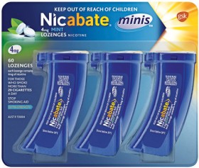 Nicabate-Minis-4mg-60-Lozenges on sale