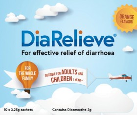 DiaRelieve-Orange-Flavour-10-x-325g-Sachets on sale