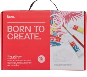 Born-Colour-By-Numbers-Set-Paints on sale