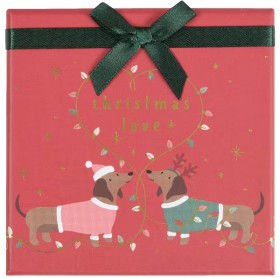 Otto+Christmas+Gift+Card+Box+Small+Dachshund