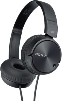 Sony+Noise+Cancelling+Headphones+Black+ZX110NC