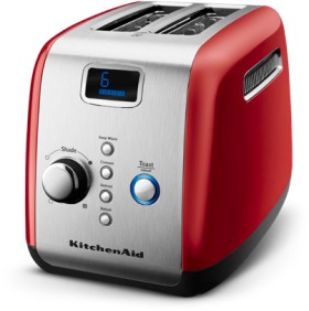 KitchenAid-Artisan-2-Slice-Toaster-in-Red on sale