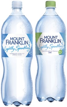 Mt Franklin Lightly Sparkling 1.25 Litre