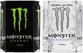 Monster Energy Drink 4x500mL