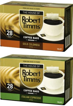 Robert Timms Coffee Bags 24 Pack-28 Pack