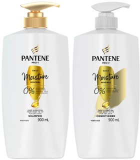 Pantene Shampoo or Conditioner 900mL