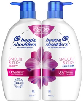 Head & Shoulders Shampoo or Conditioner 660mL