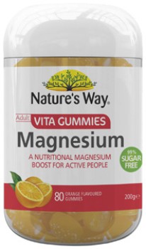 Nature's Way Adult Vita Gummies Magnesium 80 Pack^