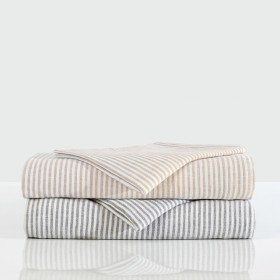 Stripe-Linen-Cotton-Sheet-Set-by-Habitat on sale