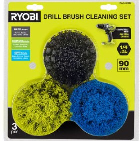 Ryobi-3-Piece-Drill-Brush-Cleaning-Set on sale
