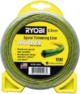 Ryobi-20mm-Whisper-Series-Spiral-Trimming-Line-15m on sale