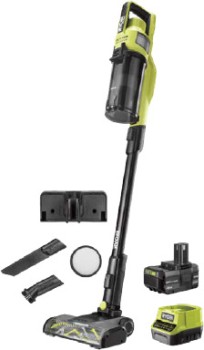 Ryobi-18V-ONE-HPTM-Brushless-Stick-Vacuum-40ah-Kit on sale