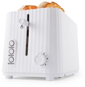 NEW-2-Slice-Fluted-Toaster-White on sale
