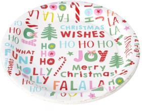 10-Pack-Christmas-Paper-Plates on sale