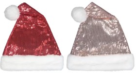 Christmas-Sequin-Santa-Hat-Assorted on sale