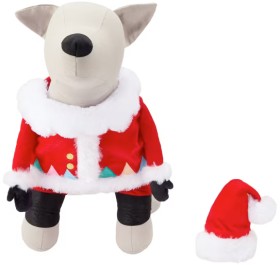 Pet-Christmas-Costume-Santa-Medium on sale