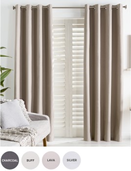 40-off-Caine-Blockout-Eyelet-Curtains on sale