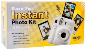 Fujifilm-Instax-Mini-12-Instant-Photo-Kit-Clay-White on sale
